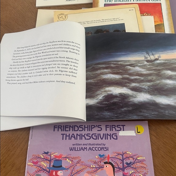 Thanksgiving and History 9 Book Collection Holiday History learning - Picture 7 of 7